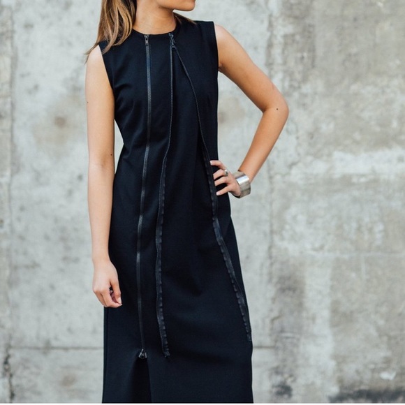 POPPYSEED ZIPPER DRESS SIZE M - Picture 4 of 7